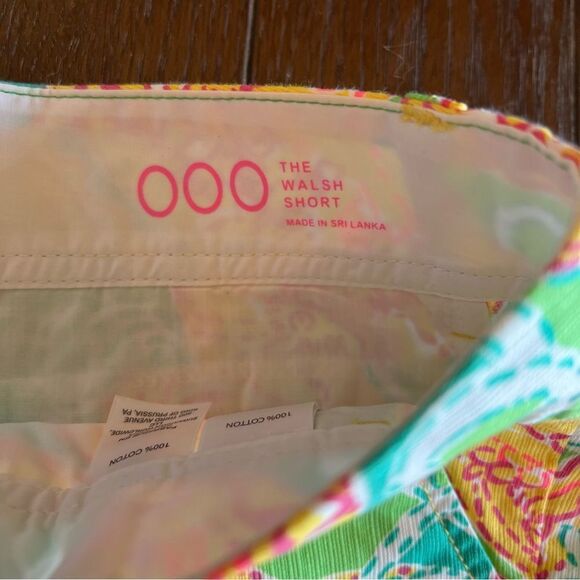 Lilly Pulitzer walsh shorts Pop goes the Lemur size 000 - Picture 3 of 6